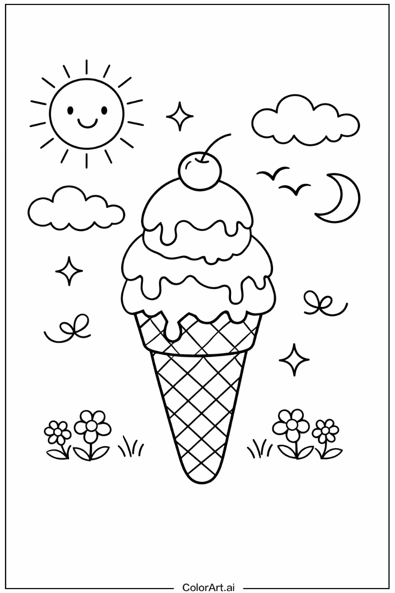 Ice Cream Under the Sun 3