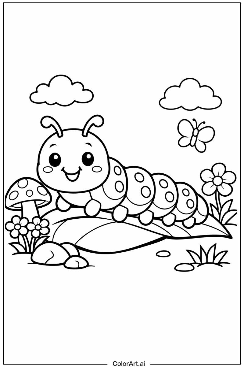 Caterpillar Insect Design