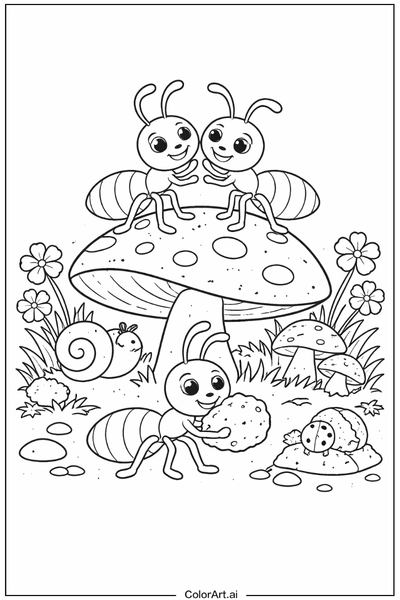 Insect with Ant Theme