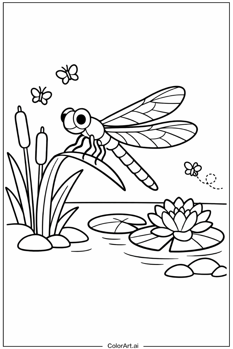 Dragonfly Insect Design