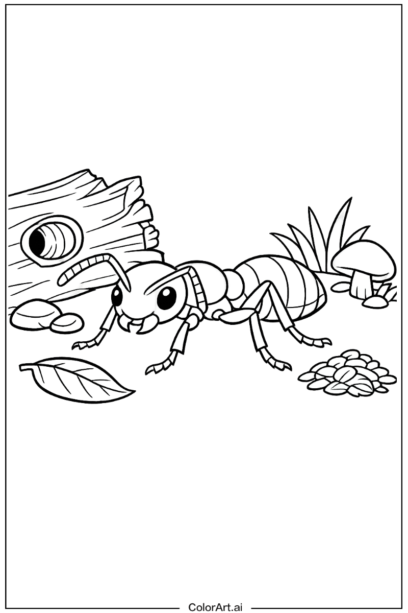 Carpenter ant Insect Scene