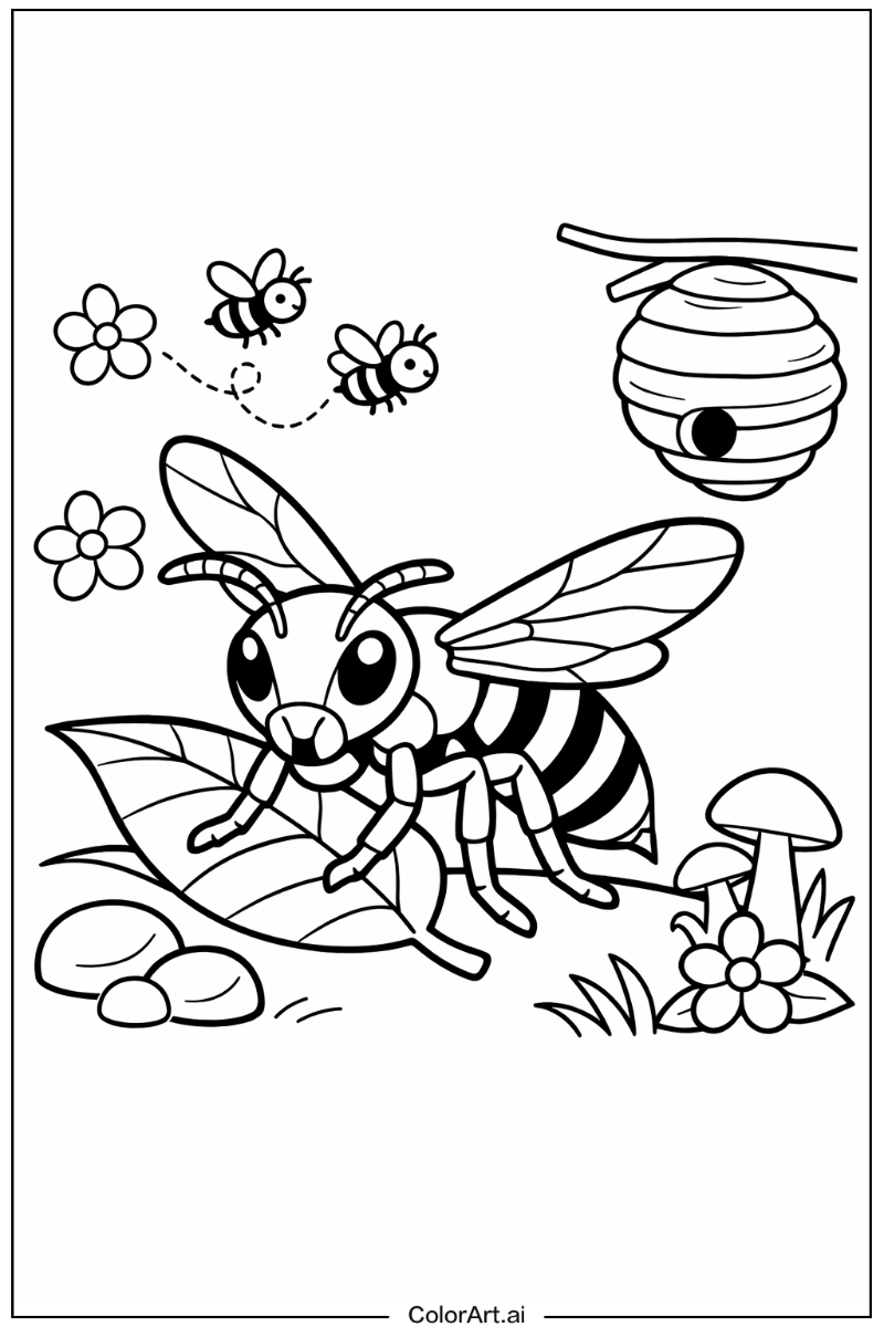 Hornet Insect Design