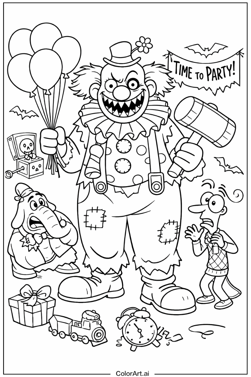 Inside out with Jangles the clown Theme 2