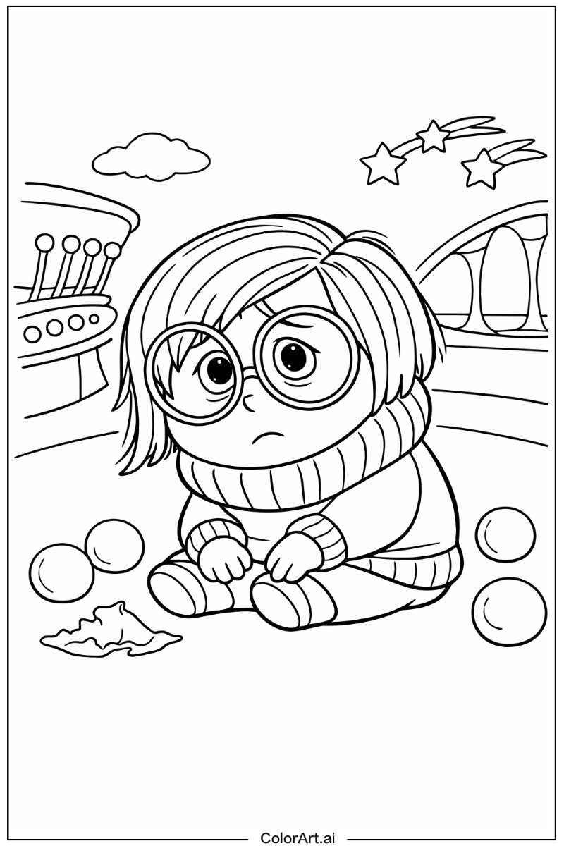 Inside out with Sadness Theme 3