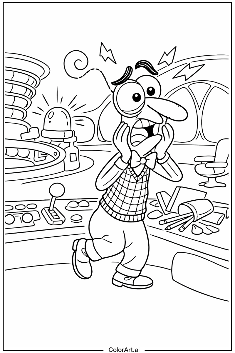 Fear Inside out Scene 3