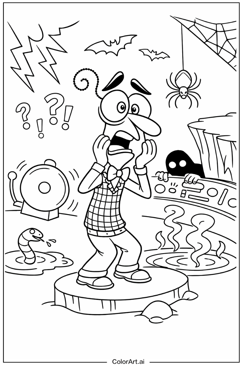 Fear Inside out Scene