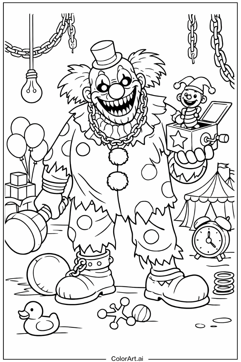 Inside out with Jangles the clown Theme 3