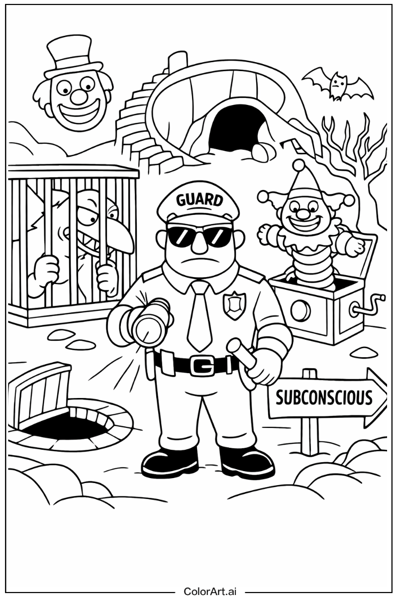 Subconscious guard Inside out Scene 3