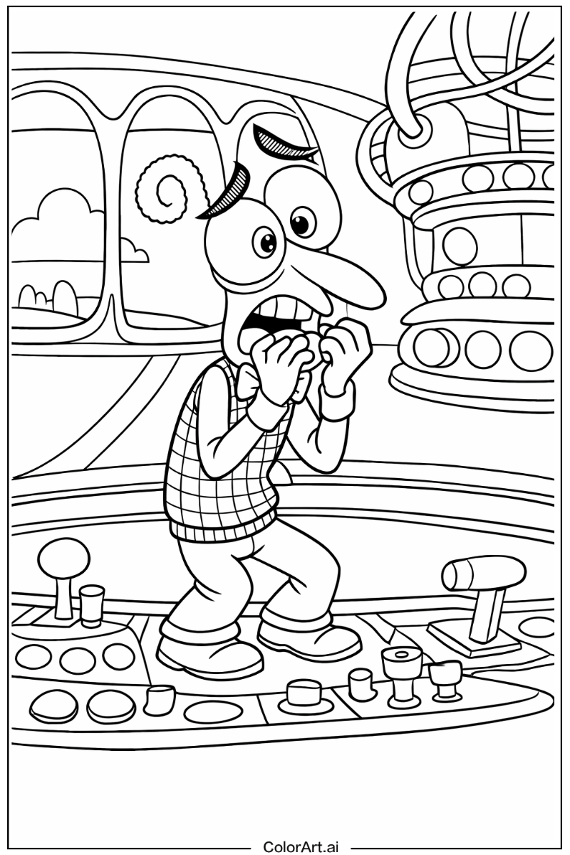 Fear Inside out Scene 4