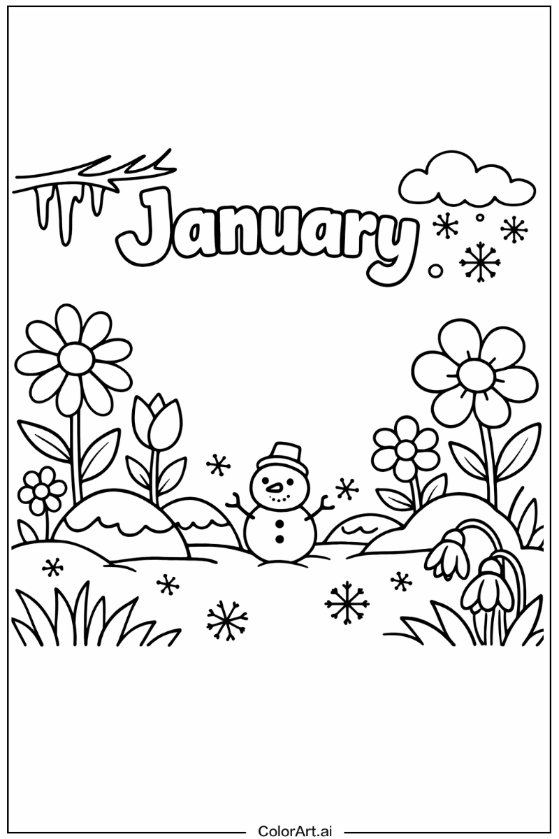 january in a Garden 2