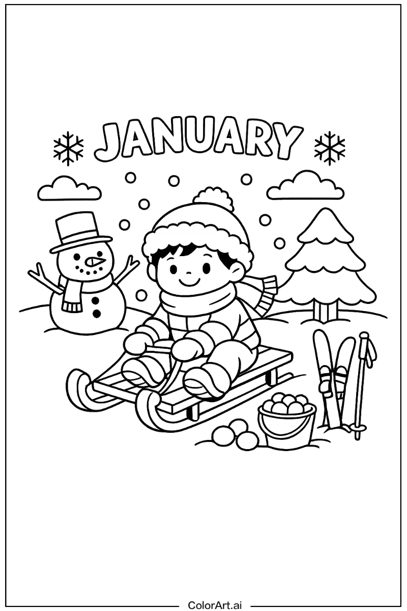 january Playing Outside 1