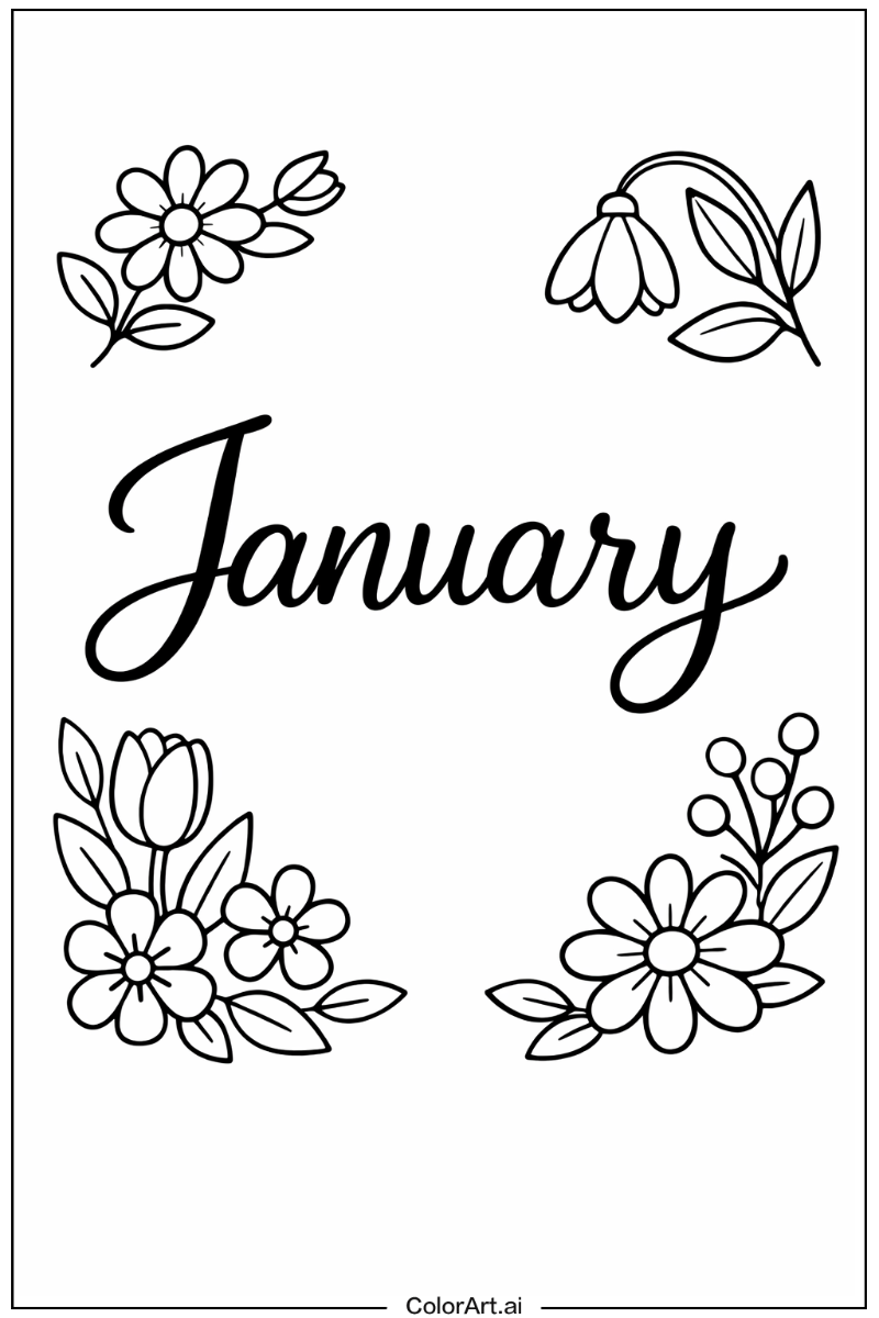 january with Flowers 4