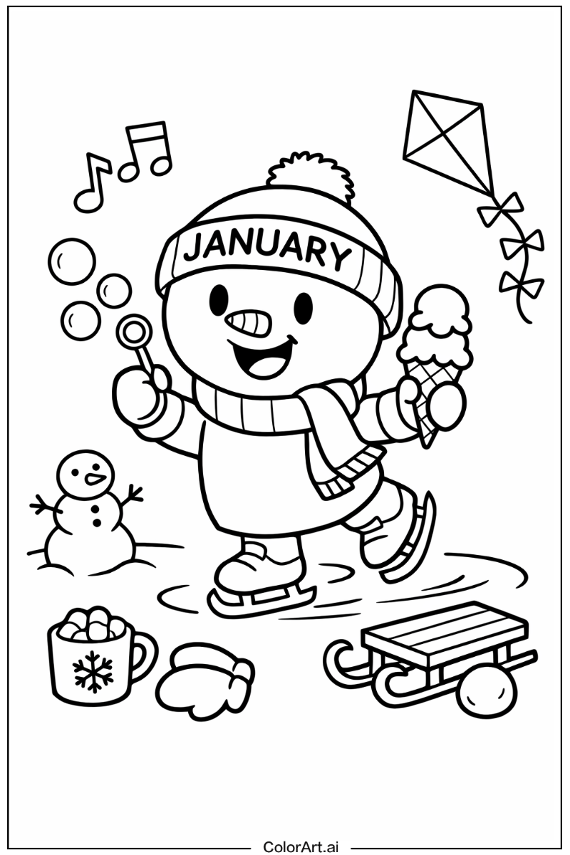 january Having Fun 1