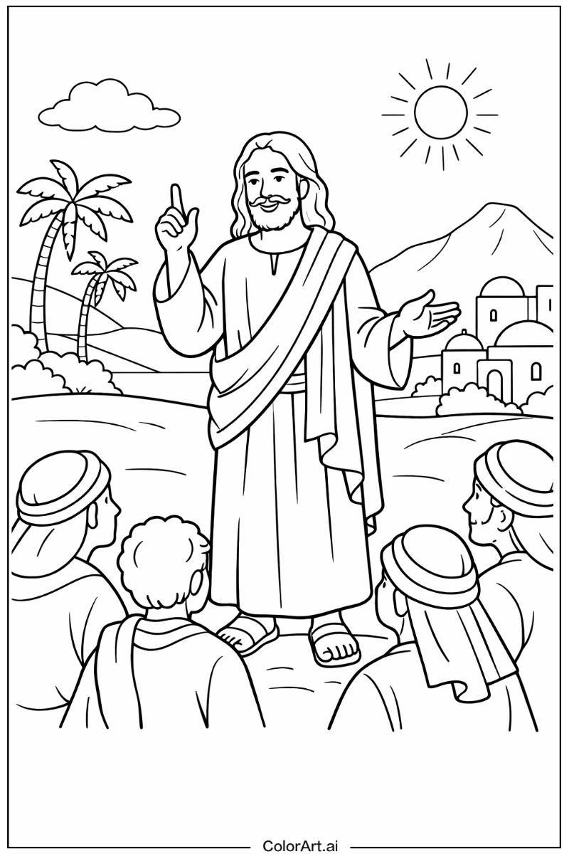 Christ Jesus Scene