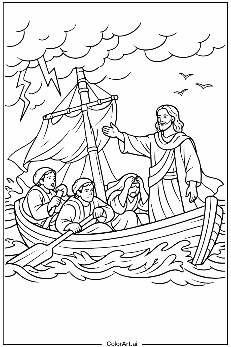 Holy bible Jesus Scene