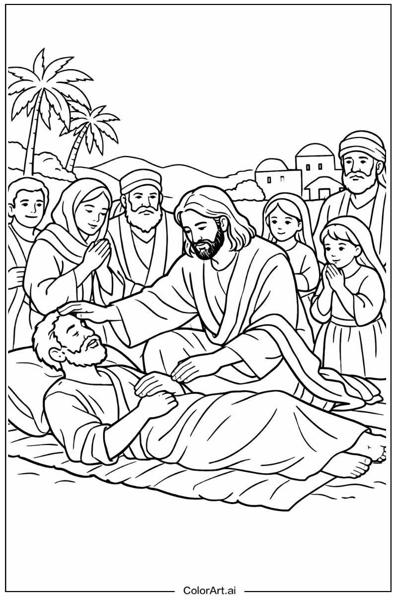 Healing Jesus Design