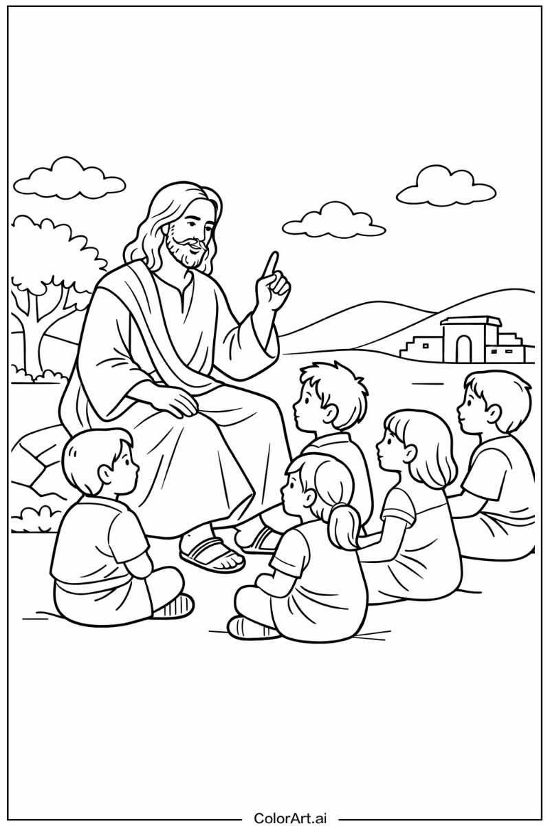 Teacher Jesus Scene