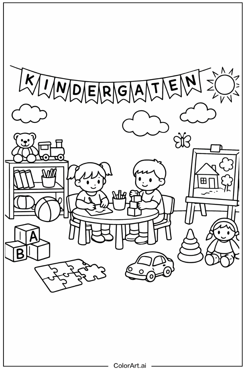Kindergarten Kindergarten Scene 2