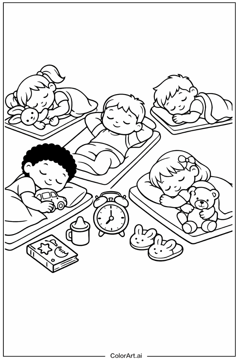 Kindergarten nap time Kindergarten Design 2