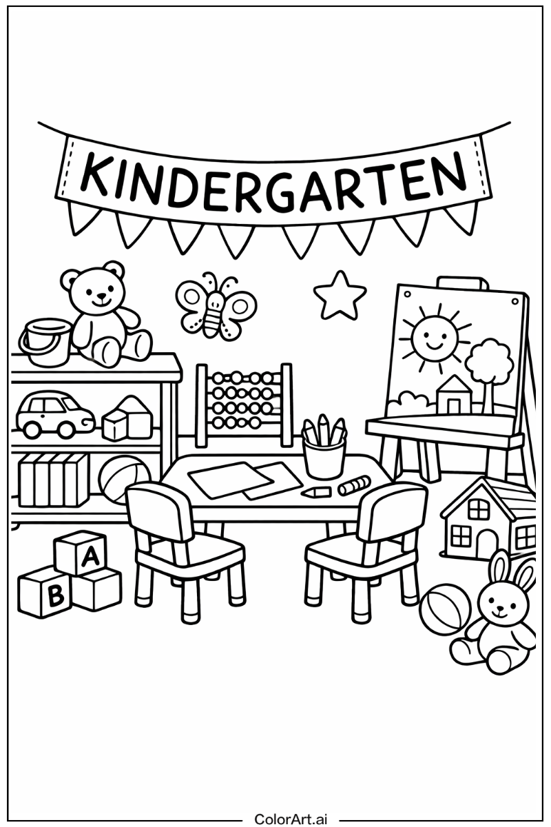 Kindergarten Kindergarten Scene 3
