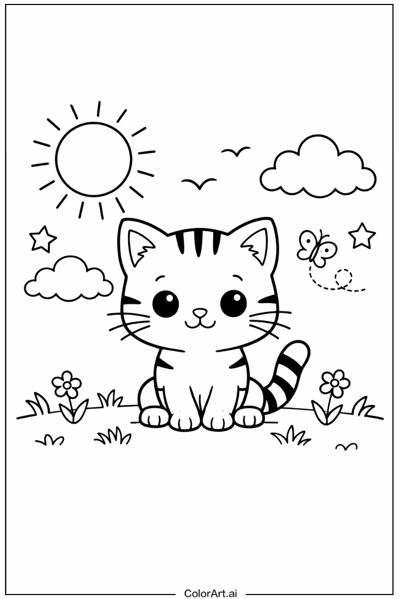 Kitten Under the Sun 2