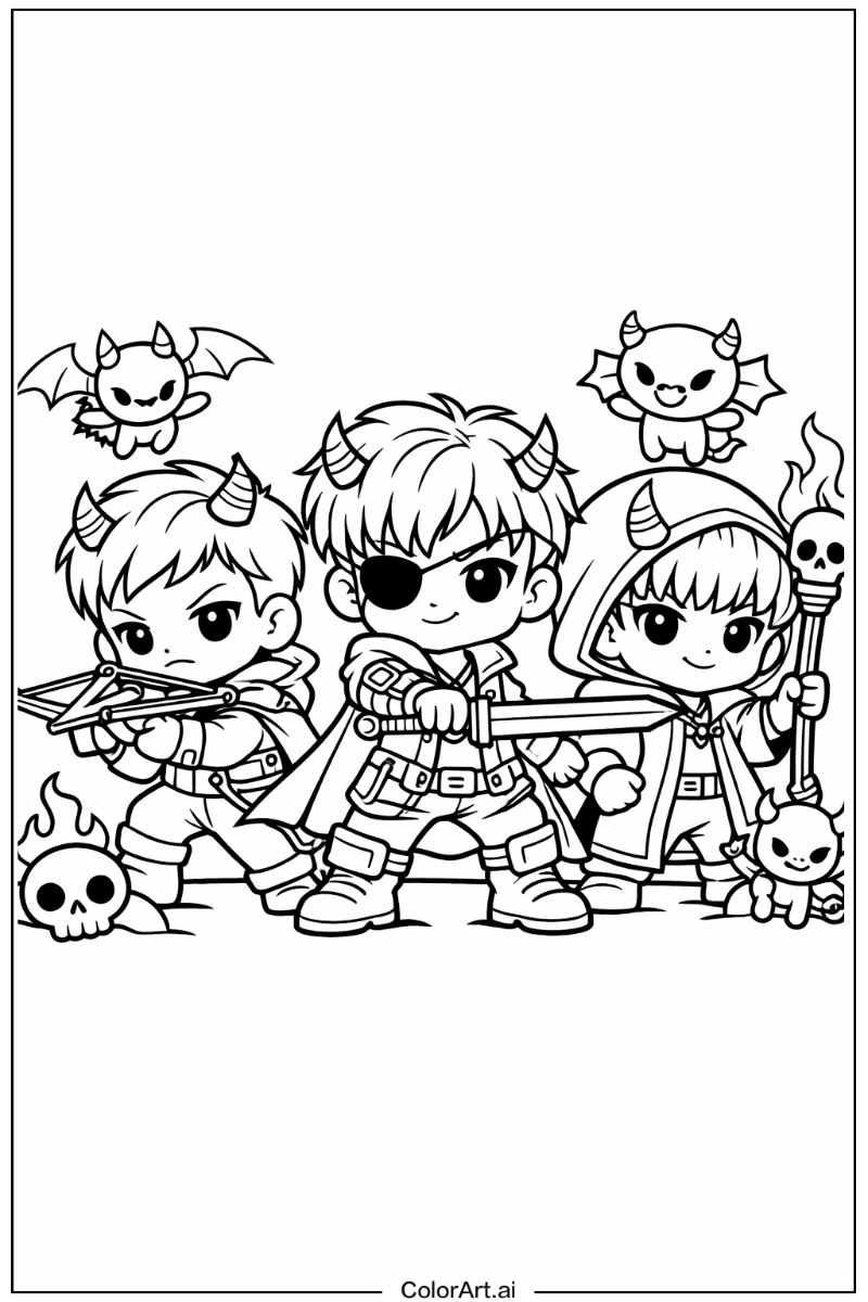 KPop Demon Hunters Baby Saja with Baby saja boys Theme