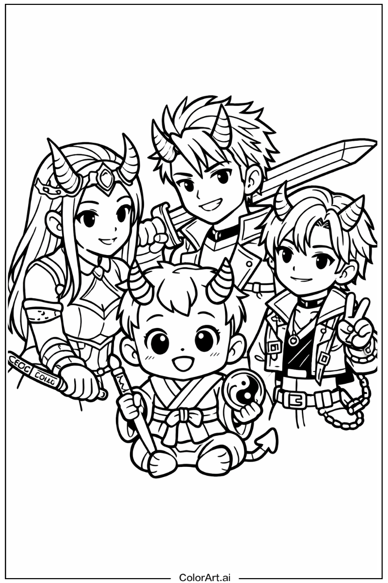 Baby saja family scene KPop Demon Hunters Baby Saja Scene