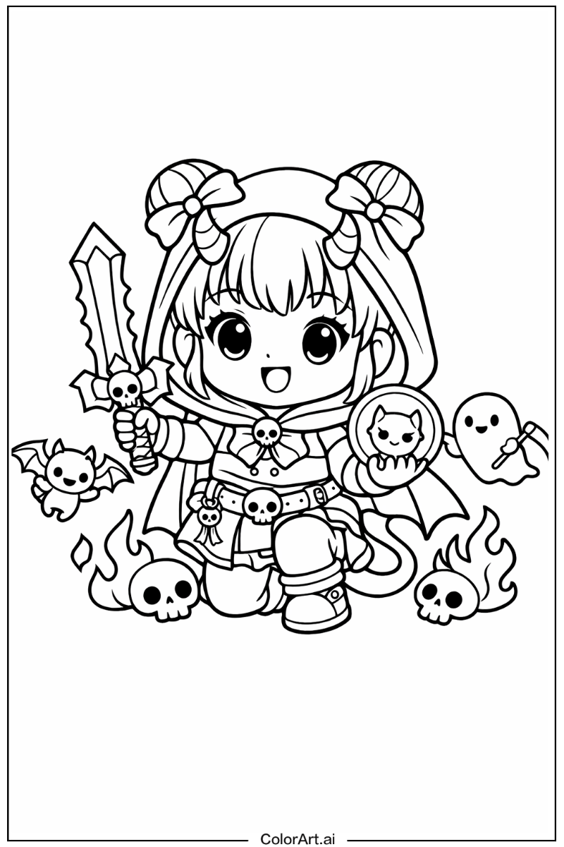 Baby saja cute KPop Demon Hunters Baby Saja Design