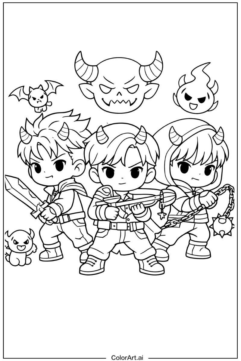 KPop Demon Hunters Baby Saja with Baby saja boys Theme 2