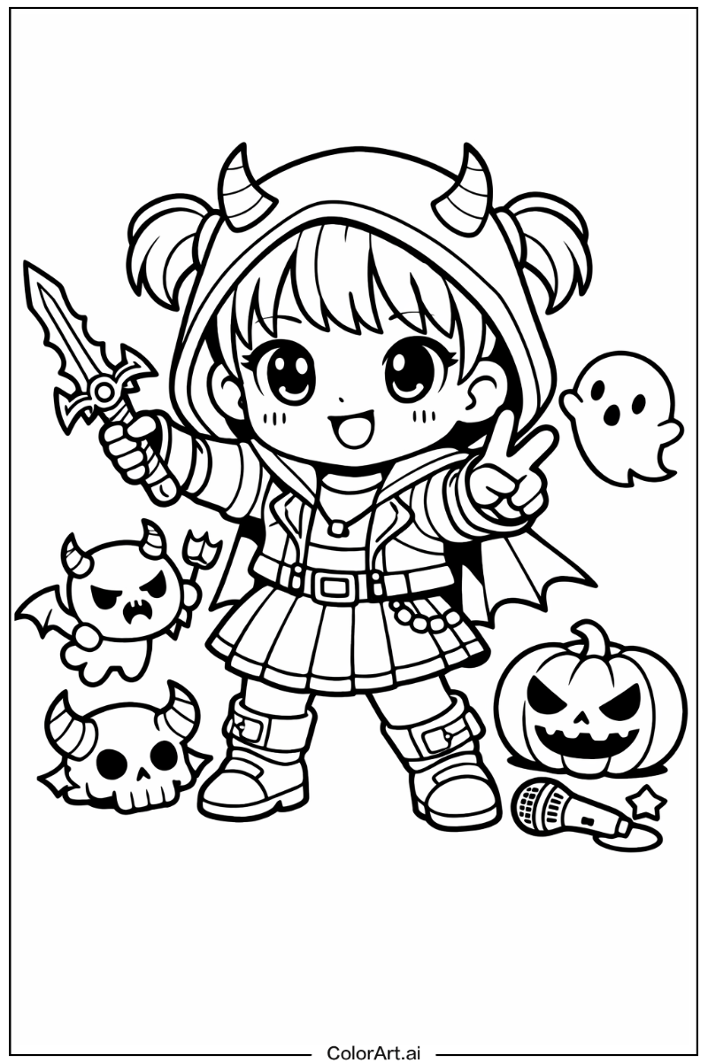 Baby saja preschool KPop Demon Hunters Baby Saja Design 2