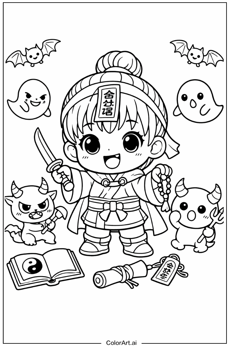 KPop Demon Hunters Baby Saja with Baby saja toddler Theme