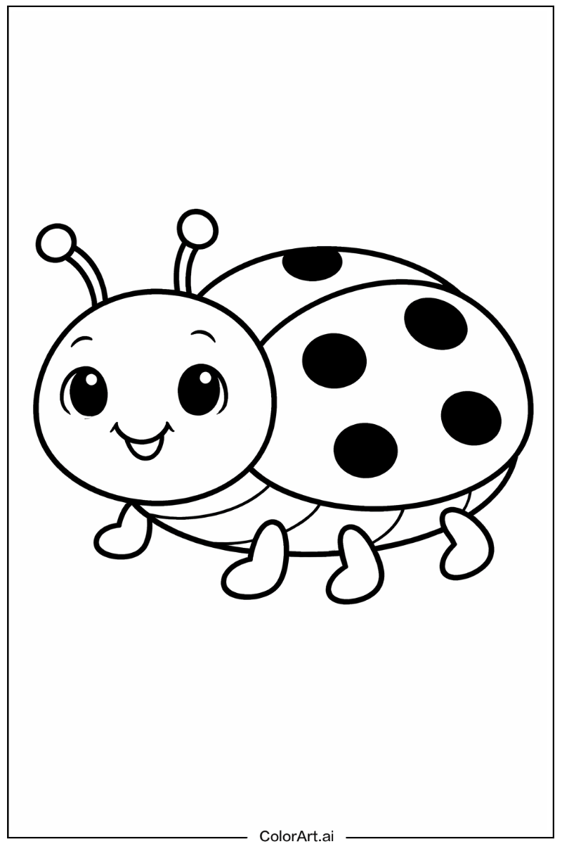 Happy Ladybug 4