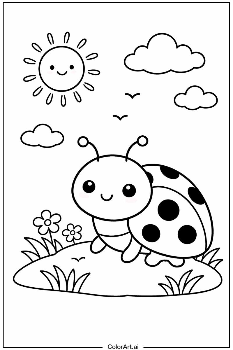 Ladybug Under the Sun 1