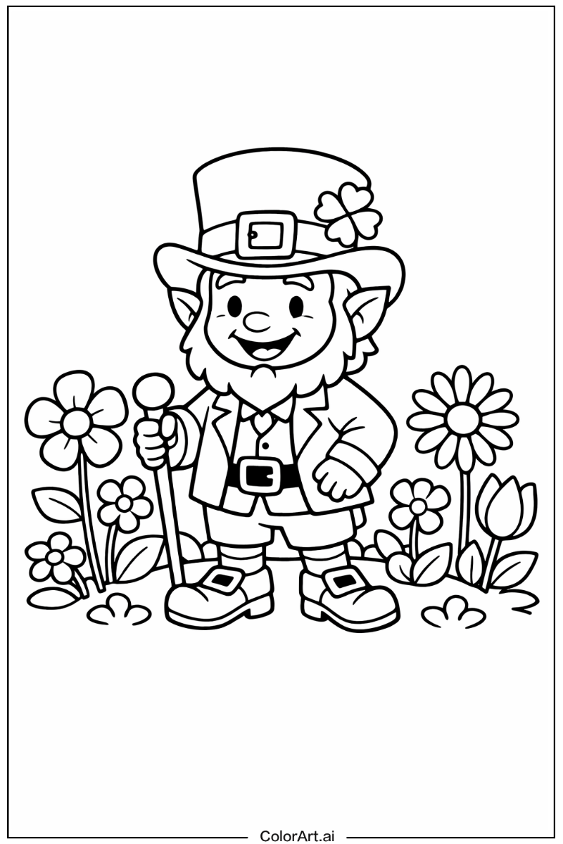 48개의 무료 레프러콘 색칠하기 페이지