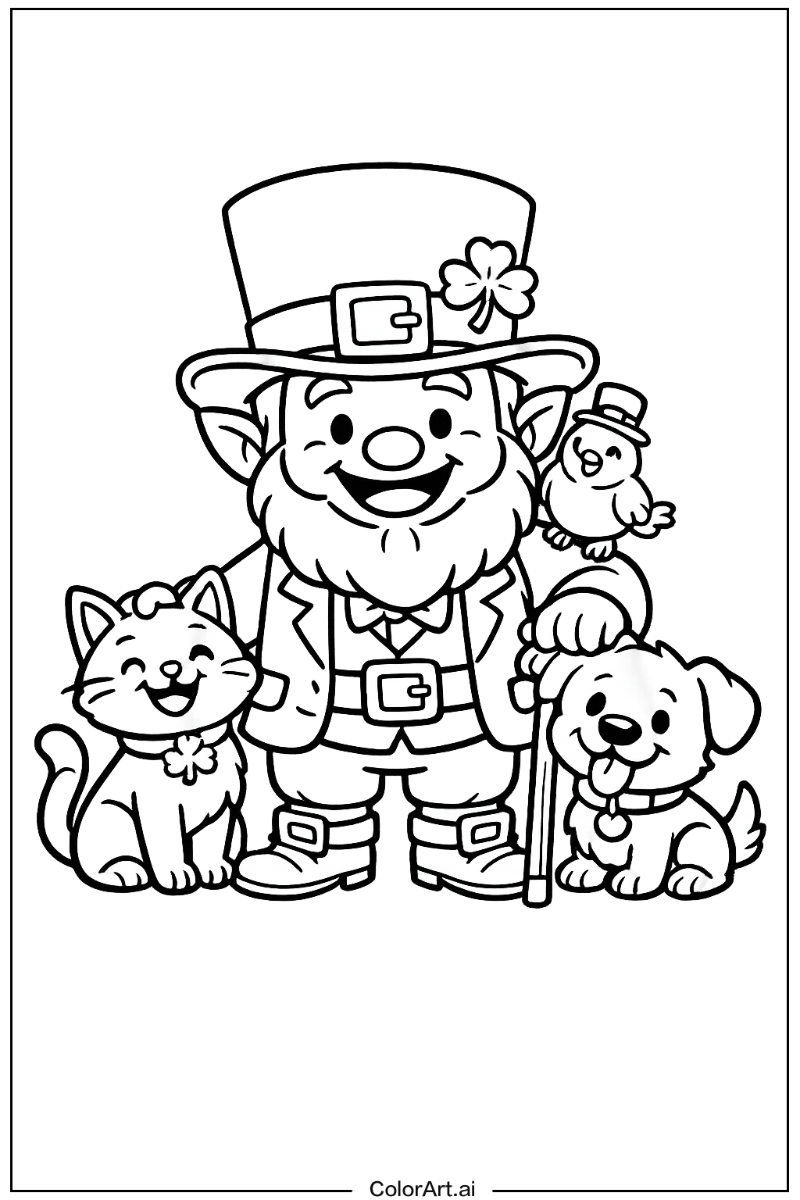 leprechaun with Friends 4