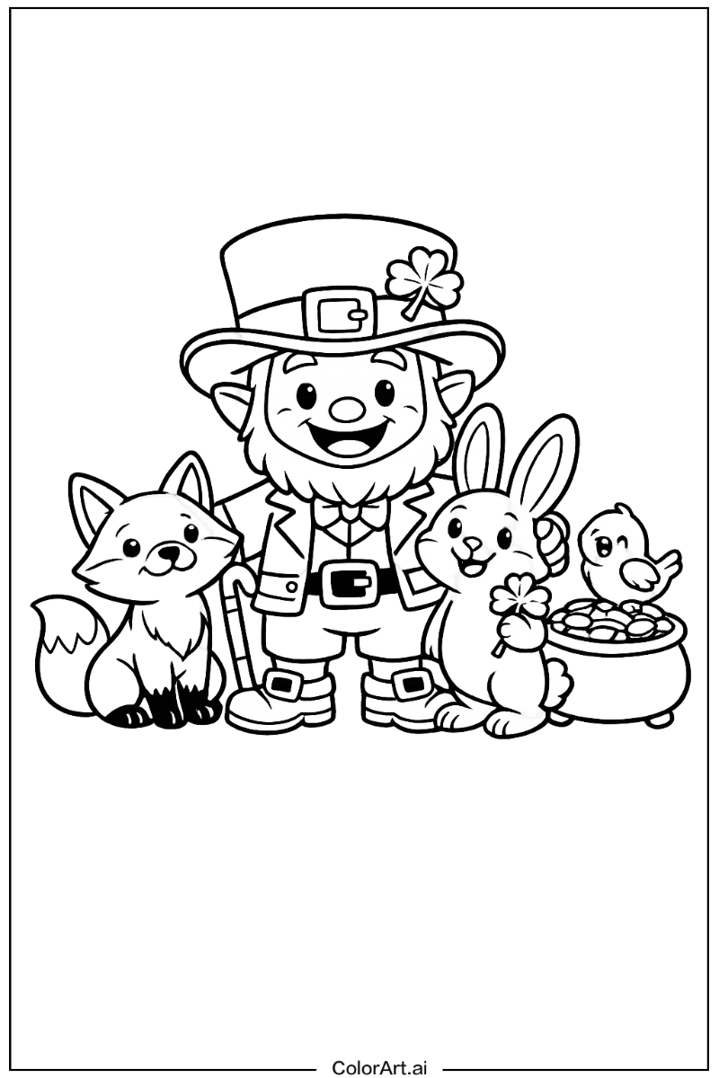 leprechaun with Friends 5