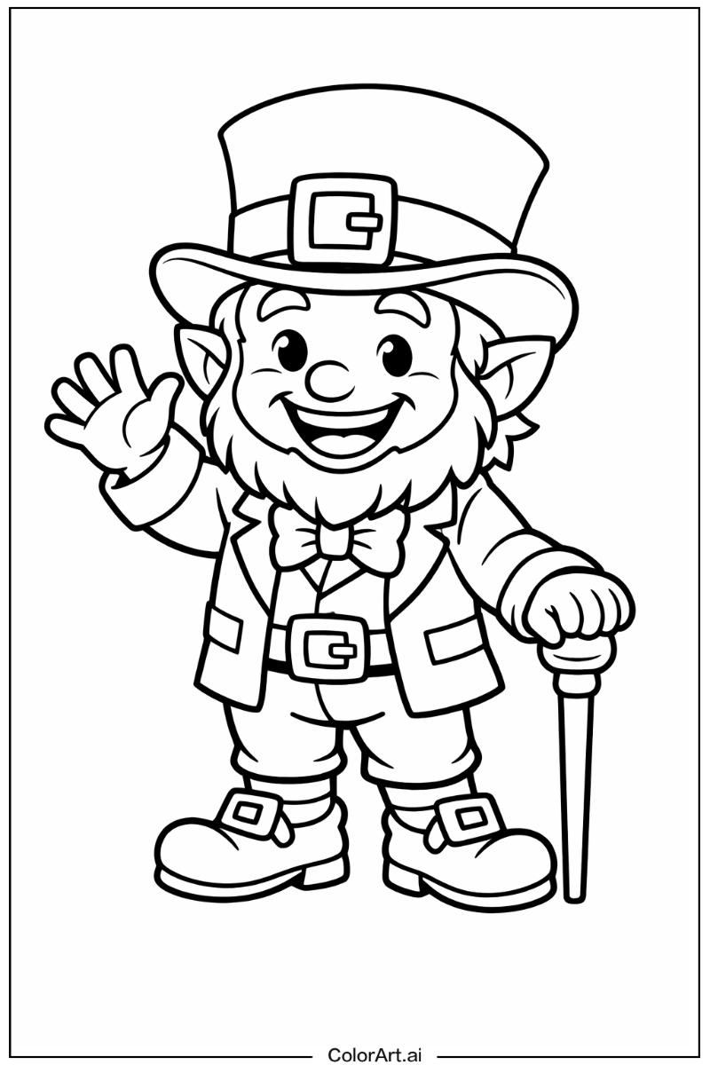 Smiling leprechaun 5