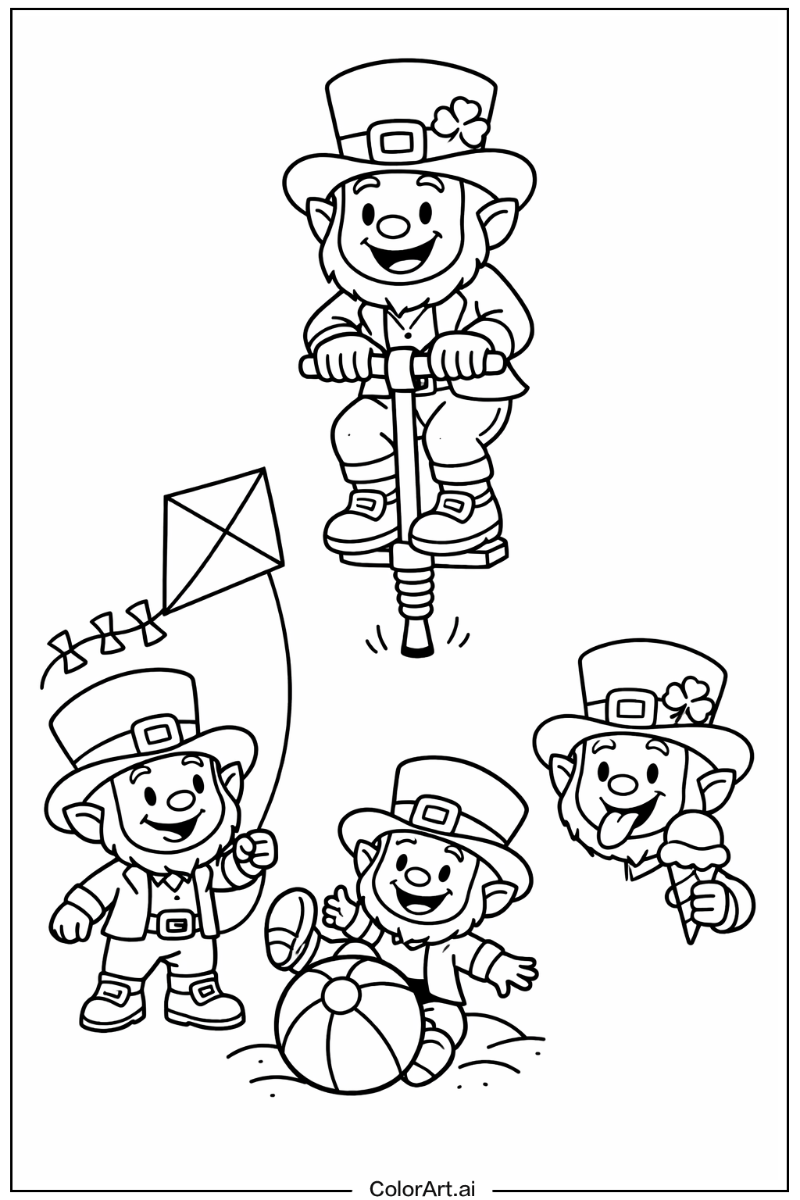 leprechaun Having Fun 5