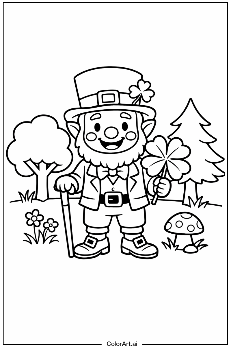 leprechaun in Nature 1