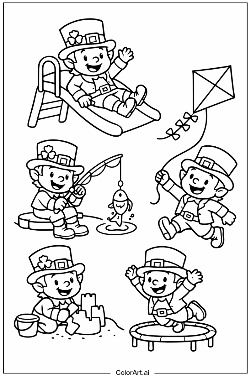 leprechaun Having Fun 1