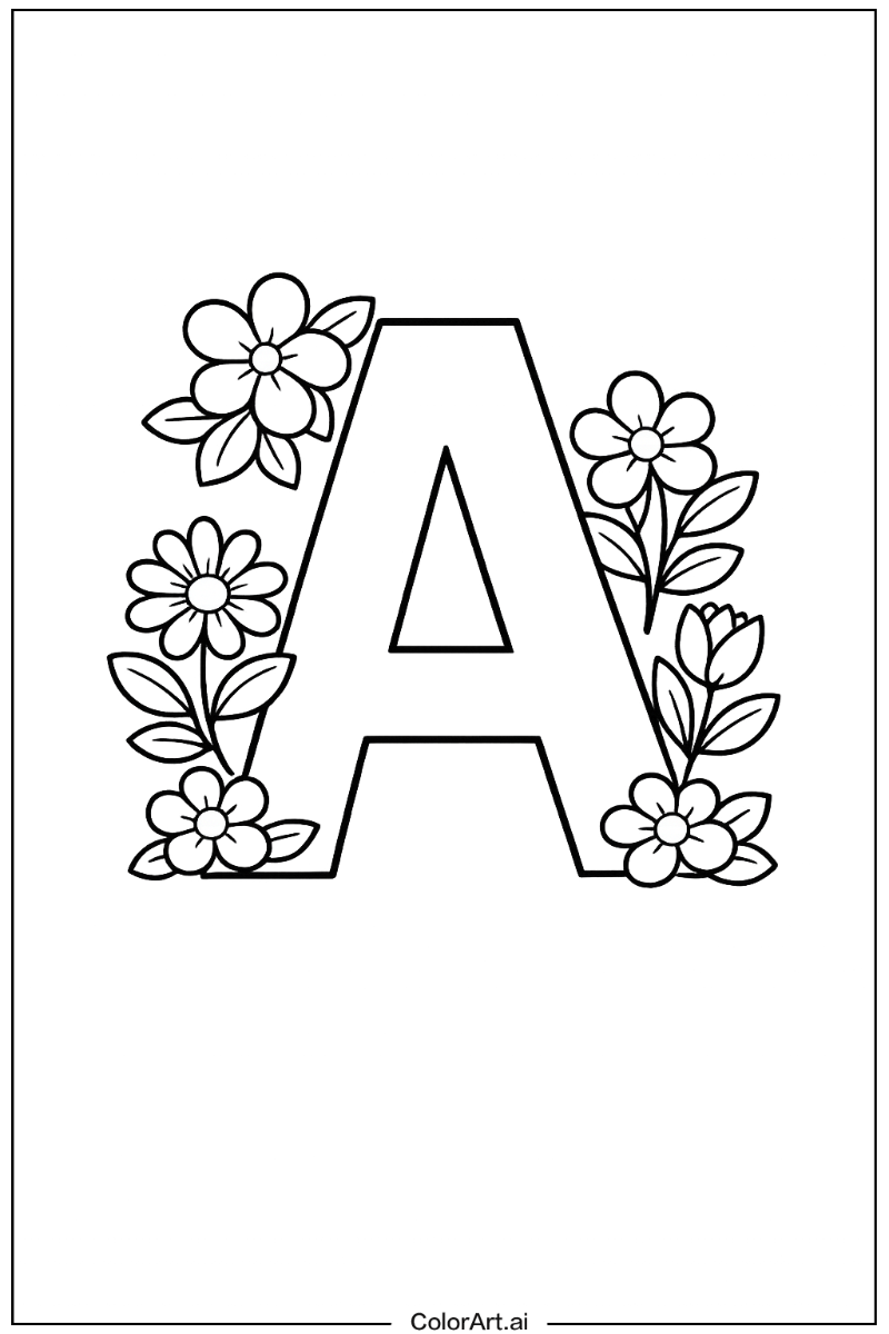 Letter with Flowers 2