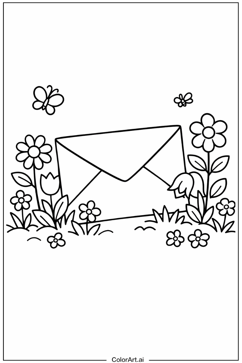 Letter in a Garden 3