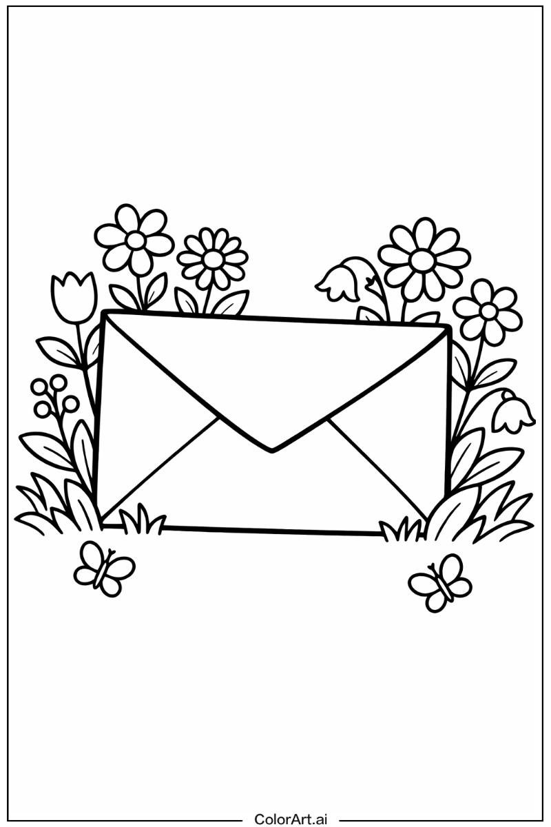 Letter in a Garden 5