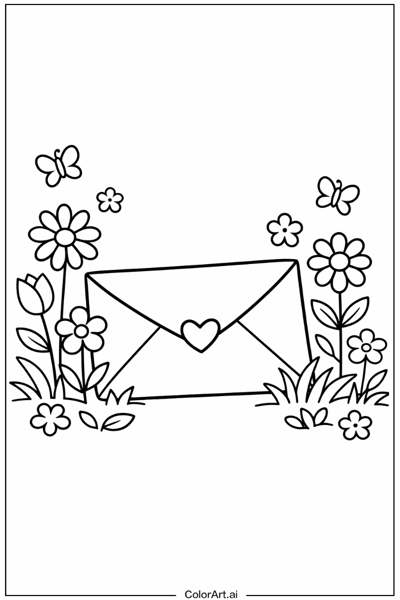 Letter in a Garden 6
