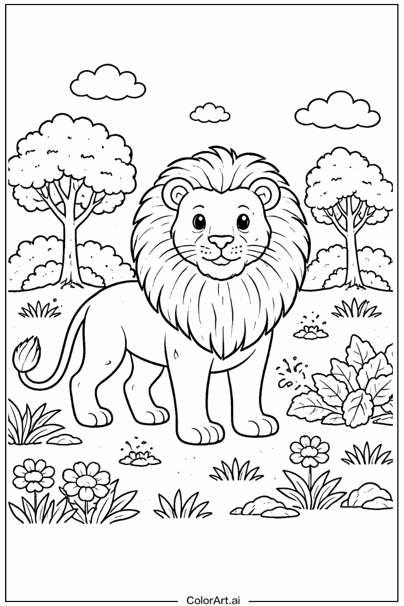 Lion in Nature 2