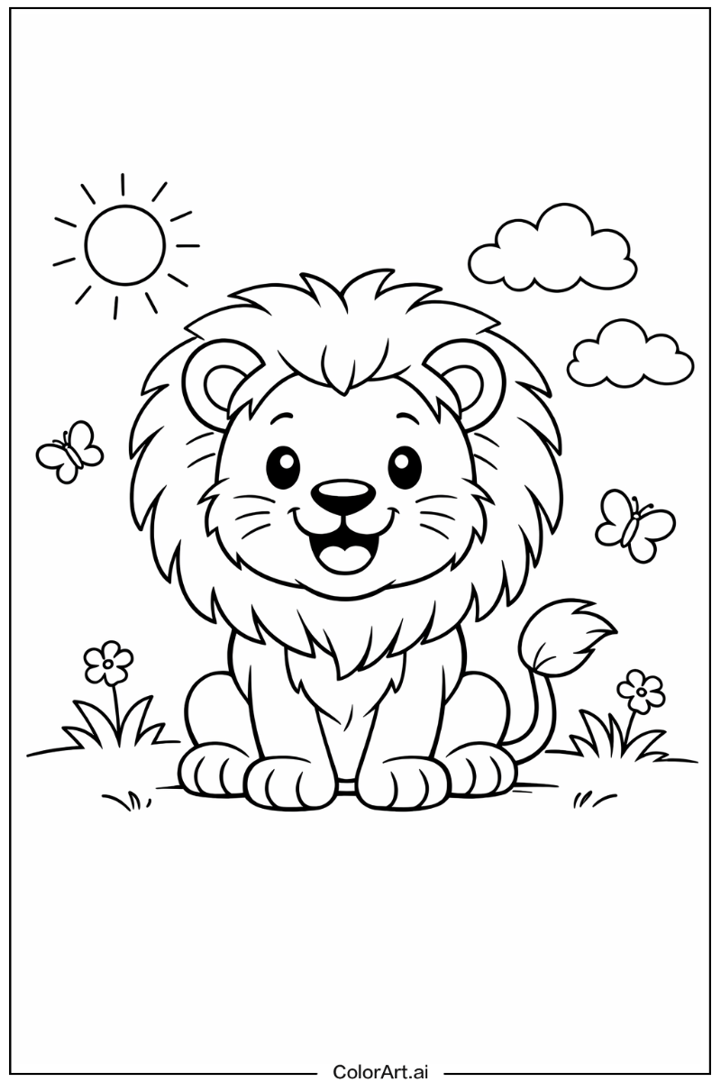 Smiling Lion 3