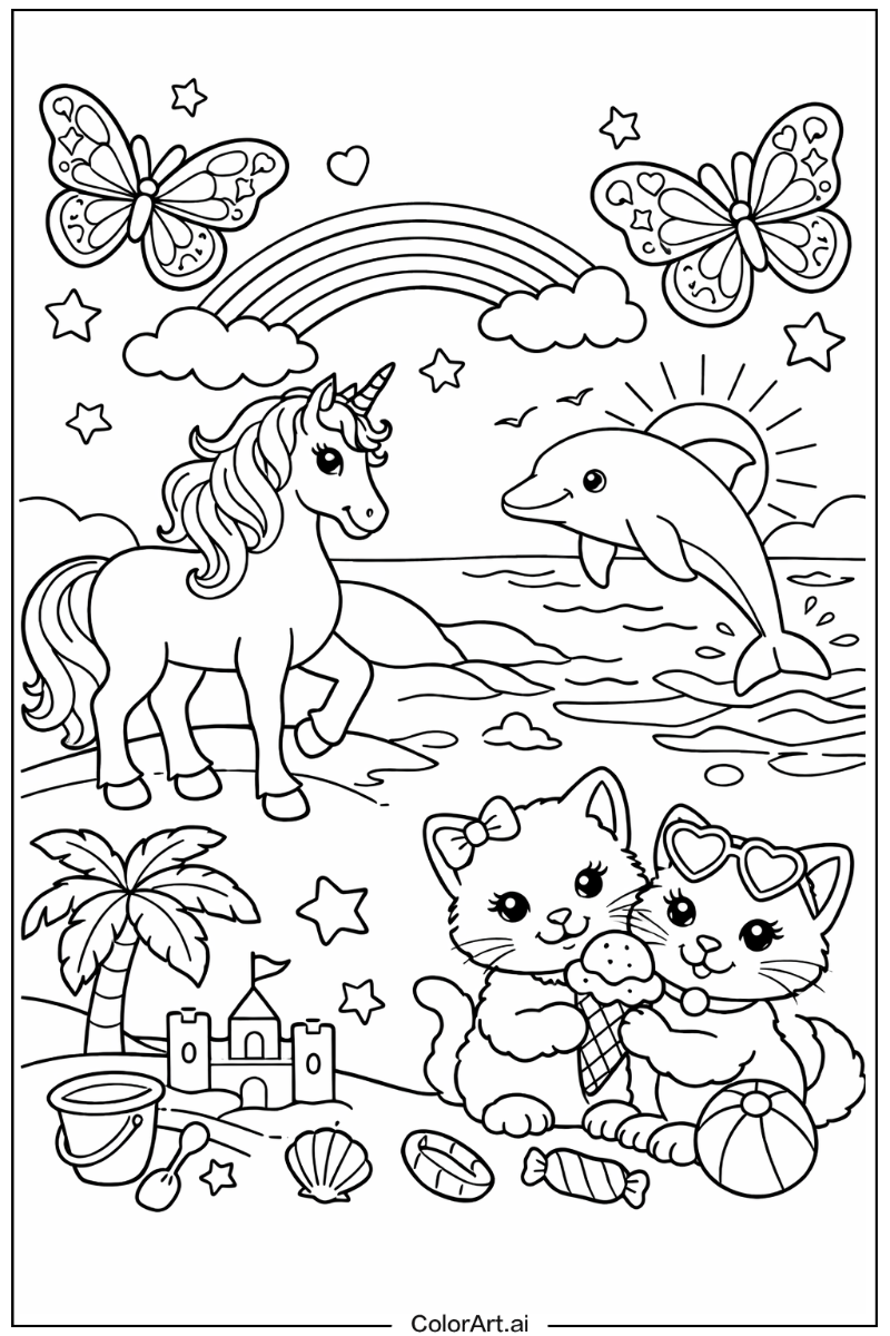 Notebooks Lisa frank Scene