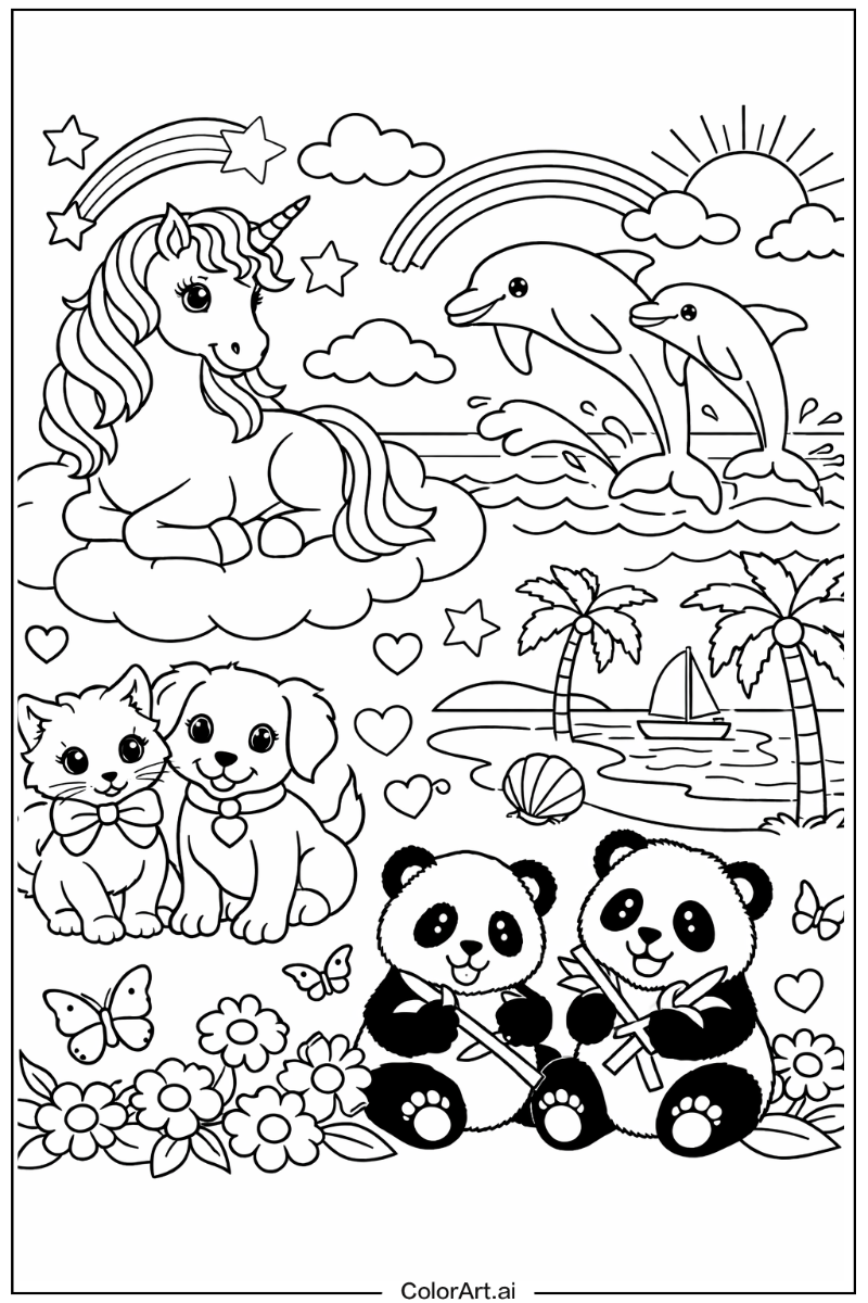 Binders Lisa frank Scene