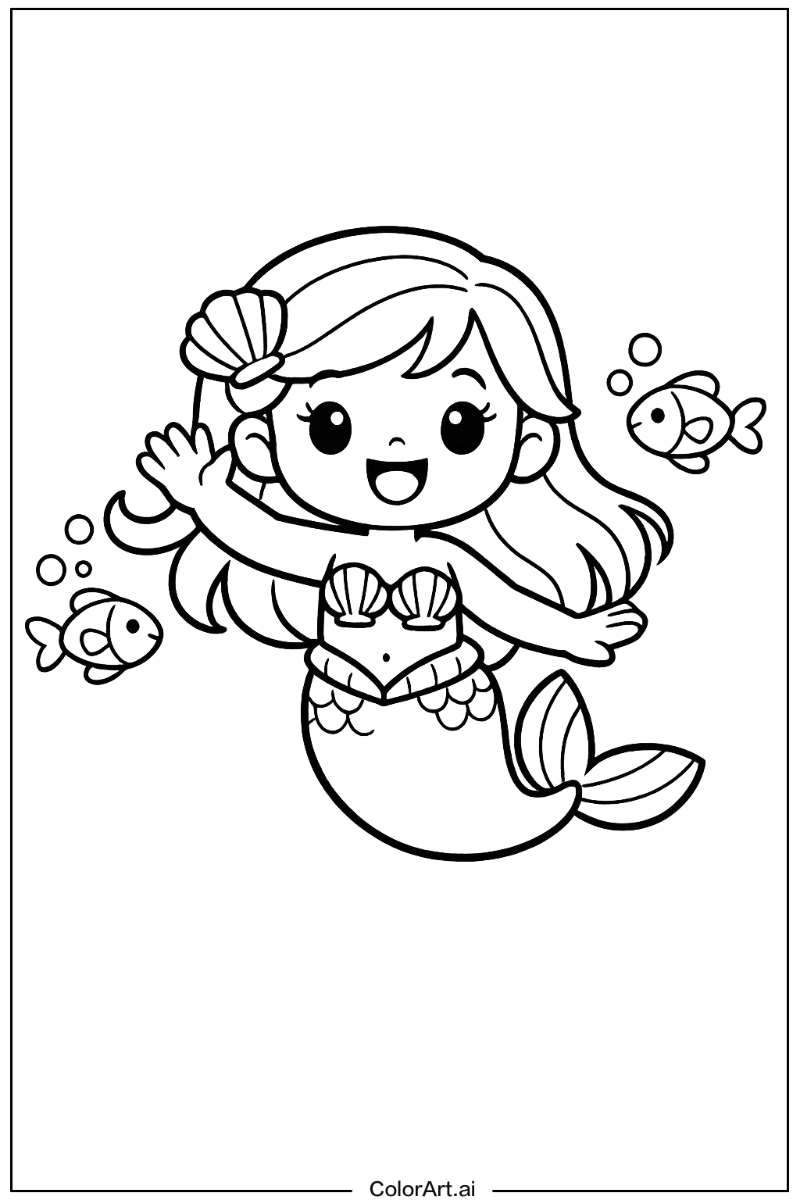 Happy little mermaid 2