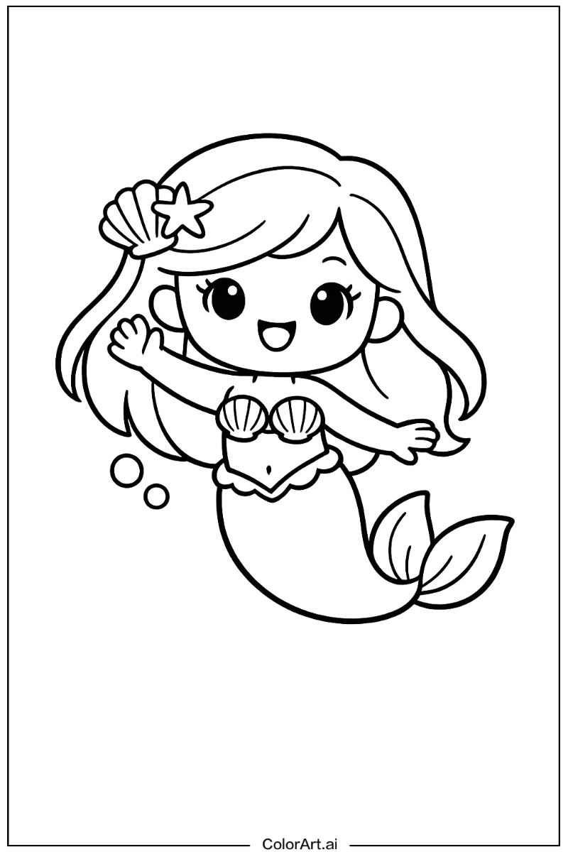 Happy little mermaid 3